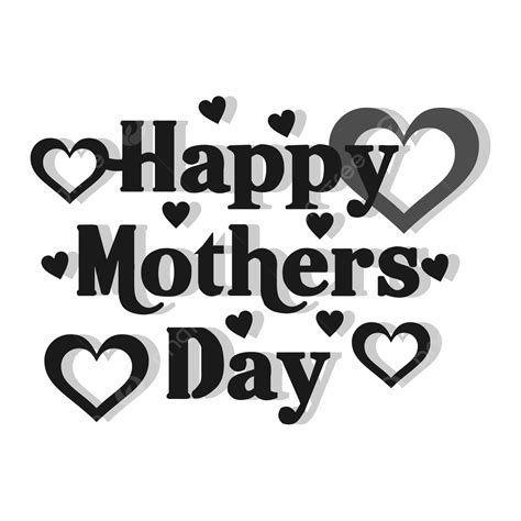 black and white mothers day clipart|happy mother s day clip art.